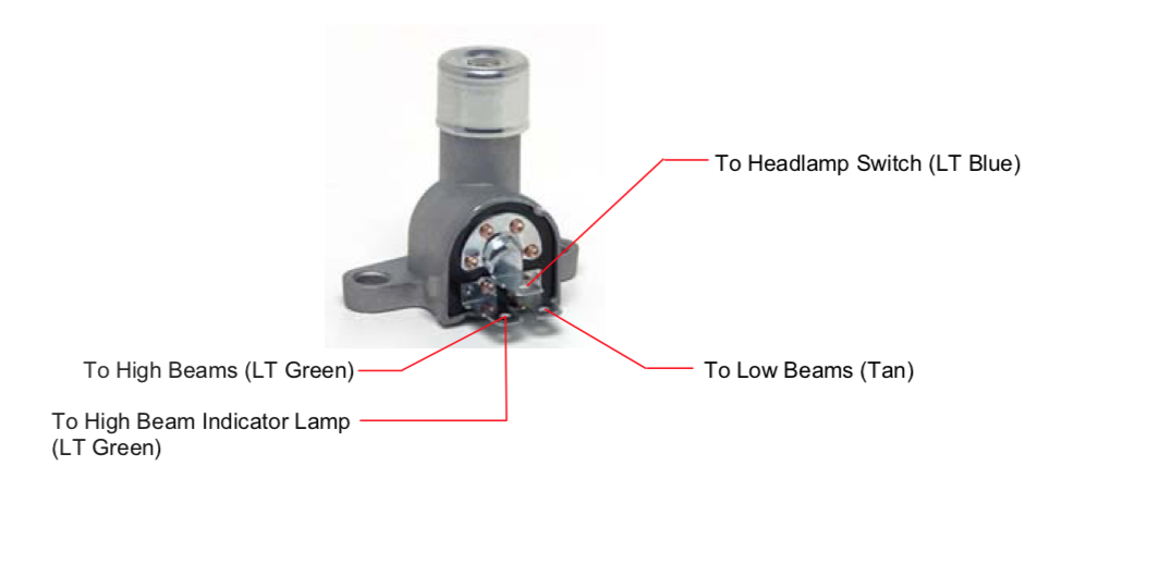 11126 Installation Instructions for Floor Mount Dimmer Switch Wiring